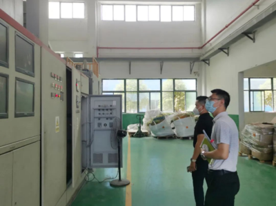 青浦區(qū)生態(tài)環(huán)境局開展上海巨浪環(huán)保現(xiàn)場事中復核工作